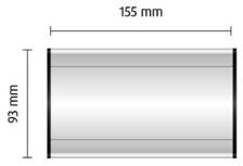 Névjegykártya betét 93 mm Hi - Tech