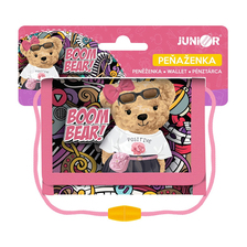 Detská peňaženka JUNIOR S9 Boom Bear medveď