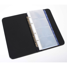 6-302 Vizitkár krúžkový A5/80ks s registrom