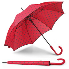 Betsey dáždnik s potlačou modrý