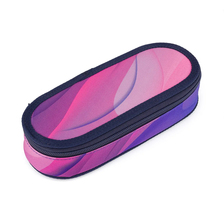 Topgal ETUE ovális iskolai tolltartó rózsaszín-lila 25032