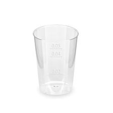 Plastový pohár kryštál 2cl/4cl/5cl bal. 40ks