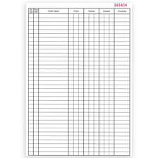 033 Pokladnicna kniha nie samoprepis 2x50 list