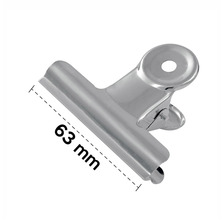 Klip pružinový kovový Foska 63 mm