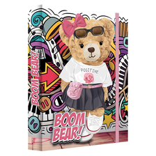 Box na zošity A4 JUMBO Max JUNIOR S9 Boom Bear medveď