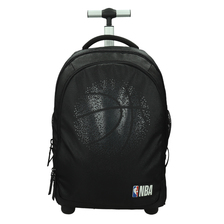 Školská taška na kolieskach NBA Black 531416