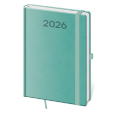 PRINT POP diár týždenný A5 tyrkysový 2026 DPP423-08-26
