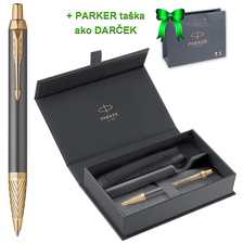 Parker IM Premium Arrow šedé pero GT BP +darčeková kazeta s purdrom