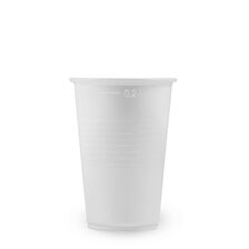 Plastový pohár (PP) biely 0,2l bal.15ks 65302