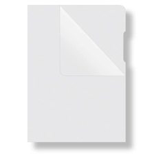 Obal L na dokumenty DONAU 180mic mliečny 100ks