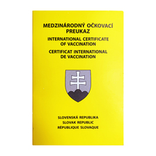 619 Medzinárodný očkovací preukaz