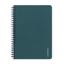 A5-ös Zöld dupla spirálos blokk