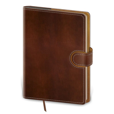 FLIP diár týždenný A5 hnedá 2026 DFL423-5-26