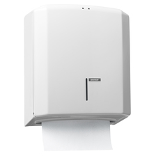 98811 Zásobník pre skladané utierky, biely kovový