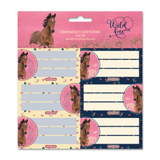 Štítky na zošity 3x6ks Wild and Free