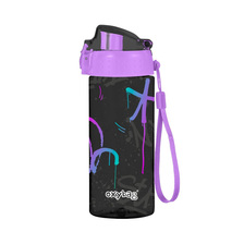 Flaša OXY CLICK 600ml OXY SCOOLER Graffiti girl