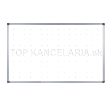 Biele tabule s bodovým rastrom