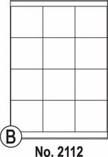 Print etikety biele A4