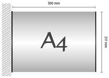 HF111/BL nástenná výstrčka 300x217mm HiTech /217
