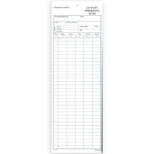 060 Závesný priehradkový štítok 10x30 cm