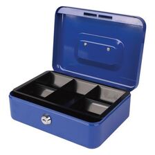 Pokladňa Eagle 8878S modrá 20x15x7cm