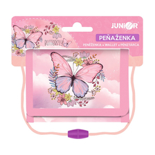 Detská peňaženka JUNIOR S9 Butterfly motýľ