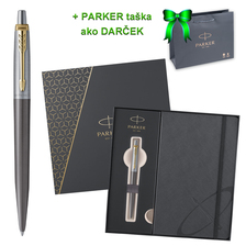 Parker JOTTER XL Core matne šedé pero so zlatým klipom GT BP