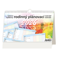 Kalendár stolový Rodinný plánovací S35-26 / 2026
