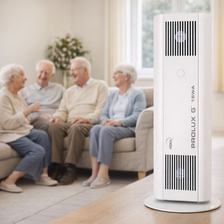 Germicídny žiarič PROLUX G18W stolový biely Vertikál