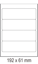 Print etikety Soto biele A4