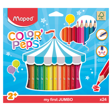Farebné ceruzky Maped Color Peps JUMBO 24ks