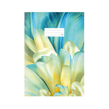 Zošit 440 LUX A4 čistý 40 listov, kvet modrý 7520351