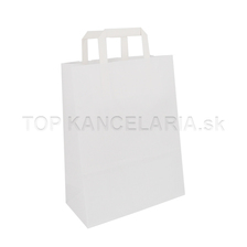 Papierová taška s plochou rúčkou 26x12x35cm