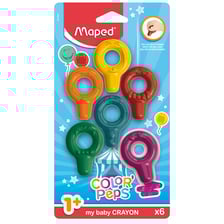 Farebné ceruzky Maped Color Peps Baby Crayons 6ks