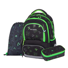 Školský set 3 dielny OXY NEXT Green cubes