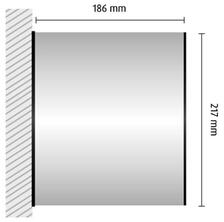 HF109/BL nástenná výstrčka 186x217mm HiTech /217
