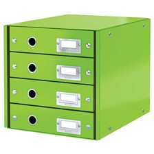 604954 Zásuvkový box 4 Click &amp; Store zelená WOW