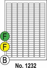 Print etikety farebné Neónové