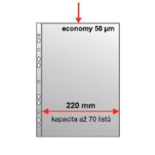 Euroobal A4+ MAXI matný 50mic. bal. 50ks