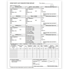 136 Sprievodný list nebezpečných odpadov