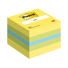 Bloček kocka Post-it, 51x51 mm, mini, mix farieb