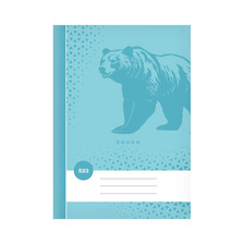 Zošit 523 BASE A5 linajkový 20 listov, medveď tyrkys. 7520314