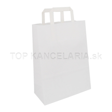Papierová taška s plochou rúčkou 32x12x41cm