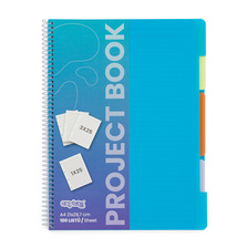 Projektová kniha A4 100 stran, 3+1 PP