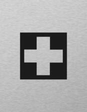 Štítok na dvere strieb.mat. 7x9cm Picto / Prvá pomoc