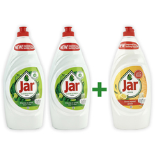 Jar na riad 900 ml 2+1, 2x Zelené Jablko+1x Citrón