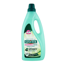 Sanytol dezinfekčný čistič univerzálny 4v1, limetka 1lit.