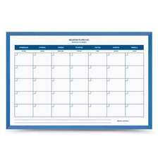 TM64LNPM Mesačná plánovacia tabuľa modrá 60x40
