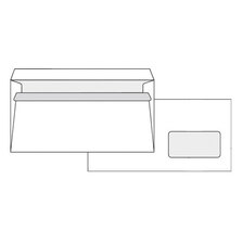 Obálky DL samolepiace s okienkom