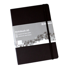 Zápisník Donau A5 čierny linajkový 